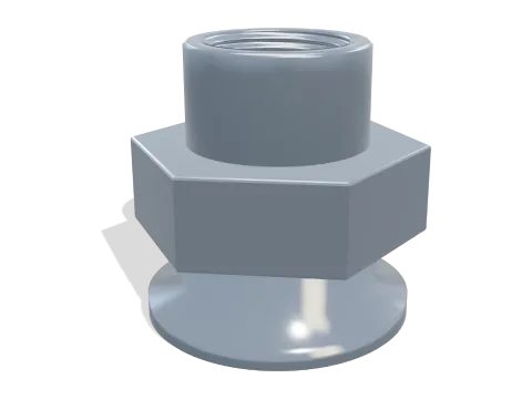 1 1/2 in tri-clamp to 3/4 NPT female in electropolished 316L